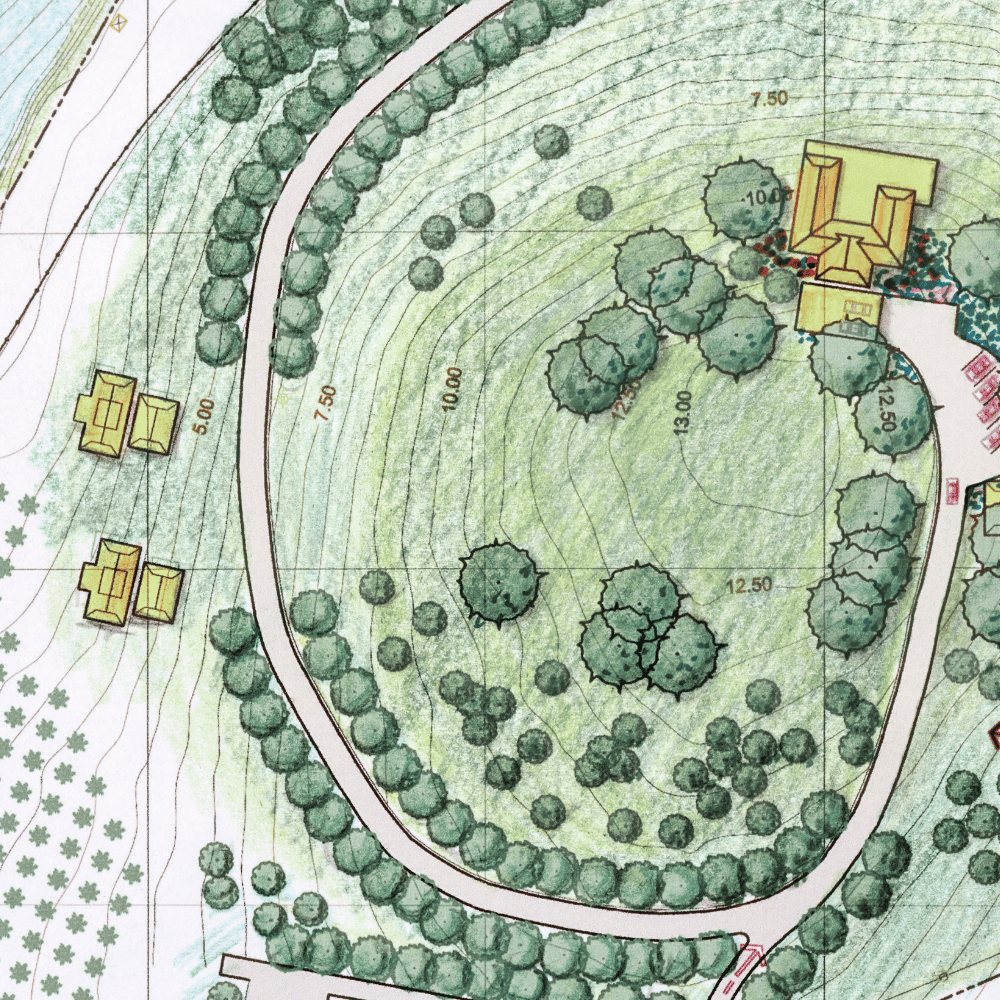 A landscape blueprint