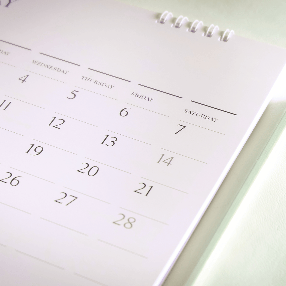 A calendar
